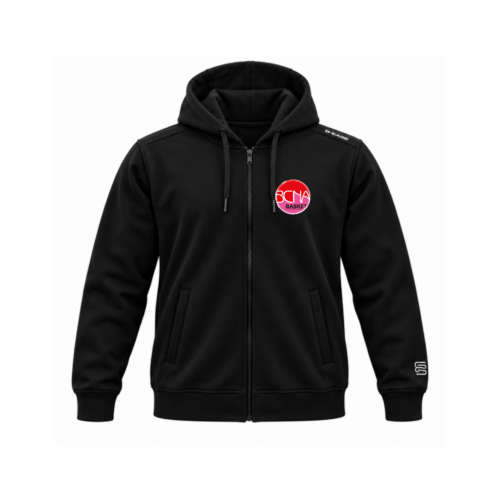 Hoodie zippé Courtside officiel Basket Club Nord Alsace