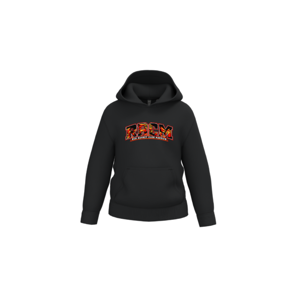 Sweat à capuche recyclé enfant personnalisé DTF – Club Basketball RBCM Sweat-shirt à capuche enfant officiel RBCM
