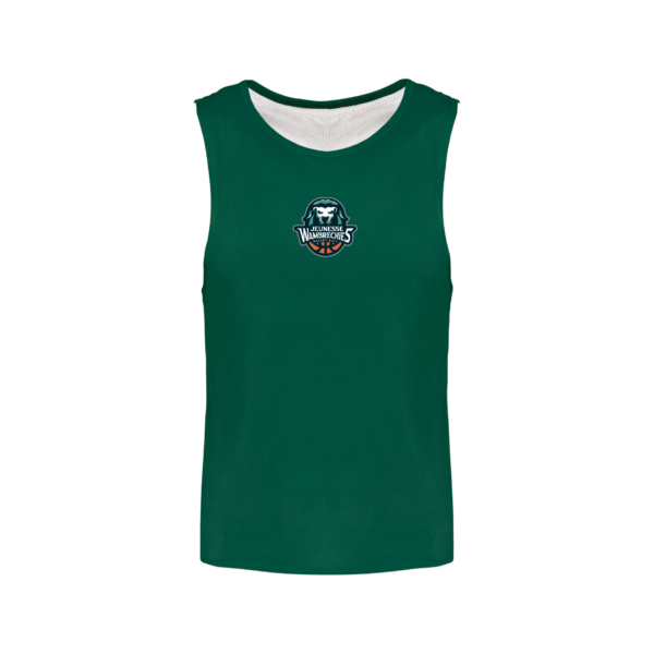 Chasuble réversible multisports unisexe Jeunesse de Wambrechies Chasuble réversible multisports officiel Jeunesse de Wambrechies