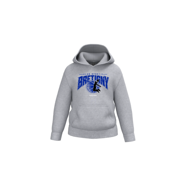 Sweat-shirt à capuche enfant officiel Brétigny basket