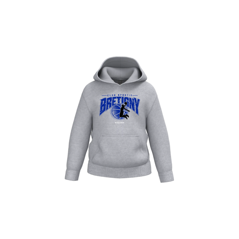 Sweat-shirt à capuche enfant officiel Brétigny basket
