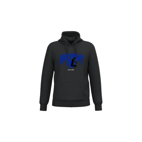 Sweat-shirt recyclé à capuche unisexe Brétigny basket