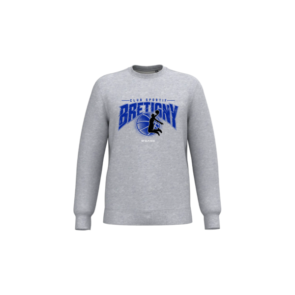 Sweat-shirt col rond officiel Brétigny basket