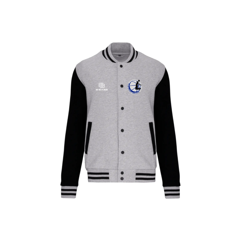 Blouson molleton teddy enfant officiel Brétigny basket