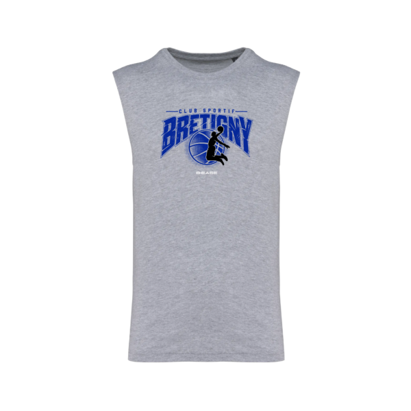 T-shirt sans manches homme officiel Brétigny basket