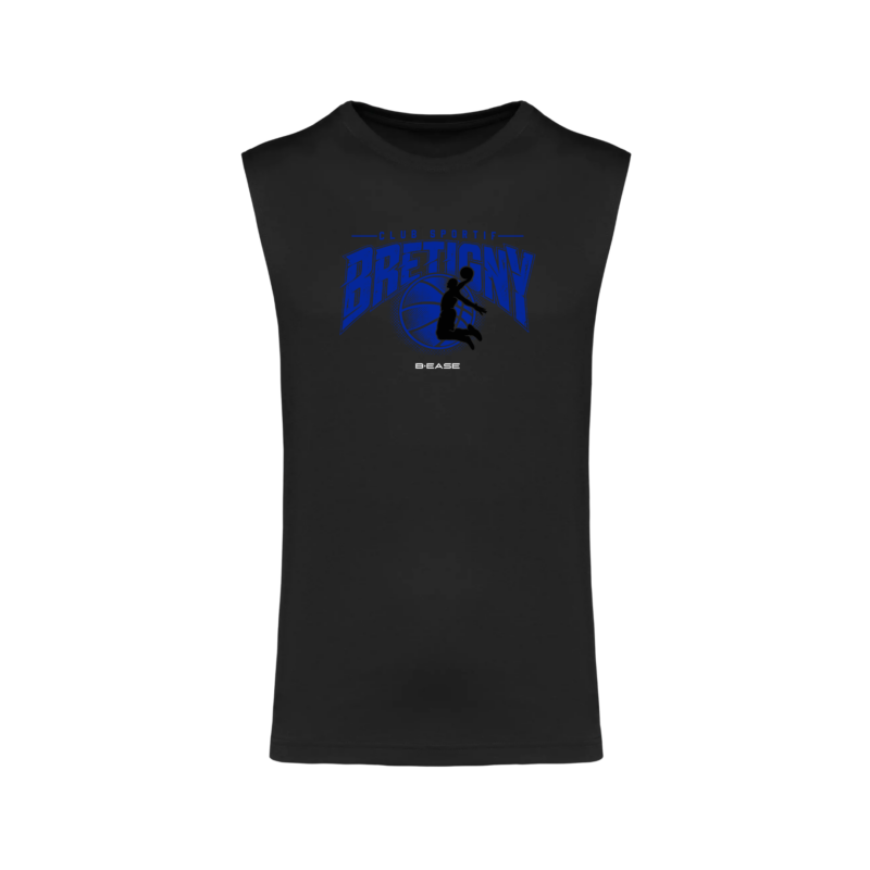 T-shirt sans manches homme officiel Brétigny basket